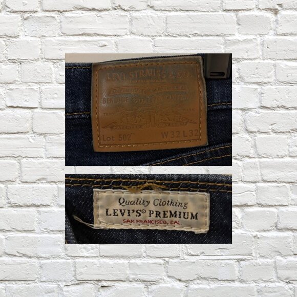 Levi’s 502 Premium Tapered Fit Jeans | Men’s W32 L32 - Picture 3 of 3